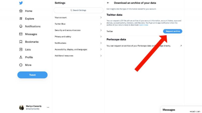 Twitter(X)の履歴をダウンロードしてバックアップする方法
