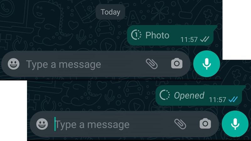 WhatsAppで「1回だけ表示」の写真・動画を送信する方法【自動で消えるメディア】