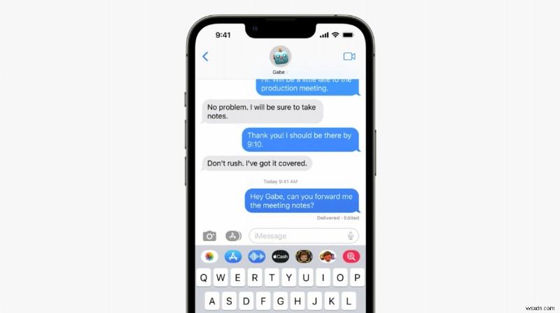 iOS 16のiPhoneでメッセージを編集・送信取り消しする方法