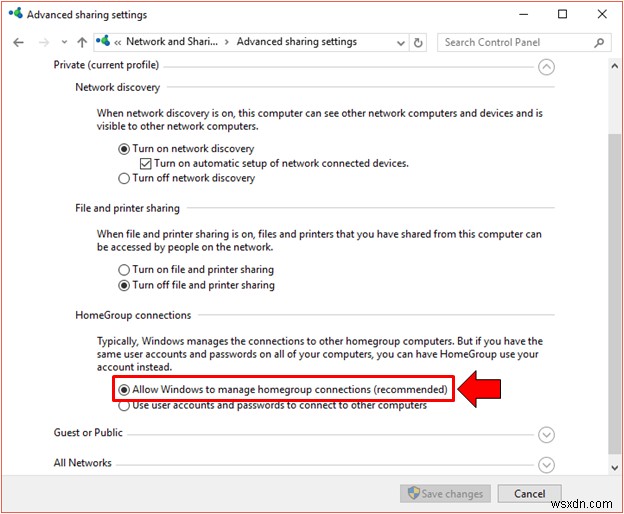 Windows 10のネットワーク共有設定をカスタマイズする方法