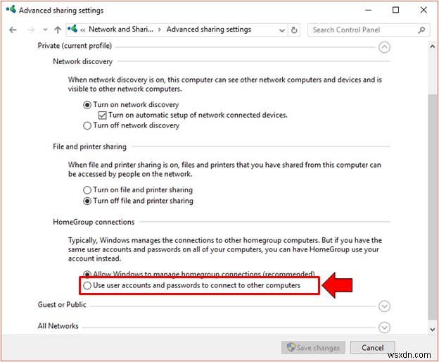 Windows 10のネットワーク共有設定をカスタマイズする方法