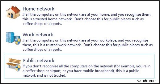 Windows 7 / 8.1 / 10でネットワークの場所(ネットワーク プロファイル)を変更する完全ガイド