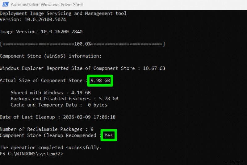 WinSxSフォルダーを安全にクリーンアップする方法:Windowsストレージ完全ガイド