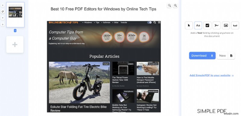 Windowsで使える無料PDFエディターおすすめ10選|編集・署名に強い信頼のツール