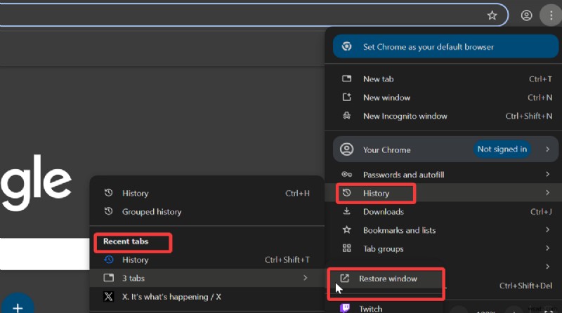 Chromeがクラッシュした後にタブを復元する方法|初心者向けステップバイステップガイド