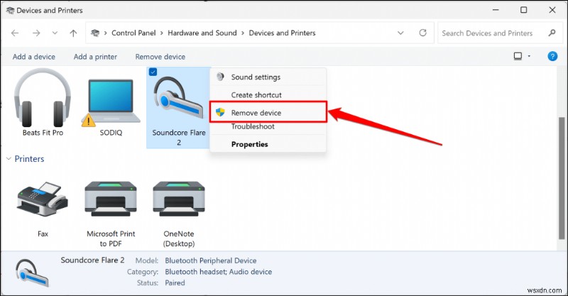 Windows 11でBluetoothデバイスが削除できない「削除に失敗しました」エラーを解決する方法