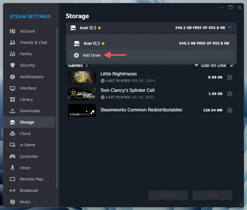 Windows 11でSteamゲームのストレージ使用量を確認する方法【ステップバイステップ解説】