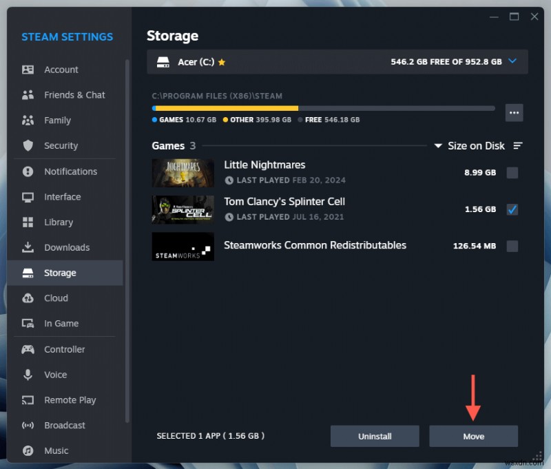 Windows 11でSteamゲームのストレージ使用量を確認する方法【ステップバイステップ解説】