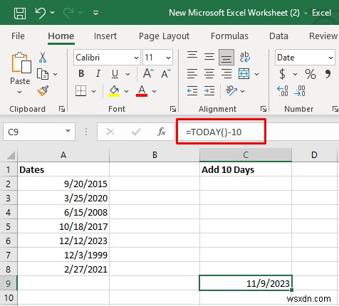 【保存版】Excelで日付の加算・減算をマスター!日数・週数・月数・年数の計算方法をステップ解説