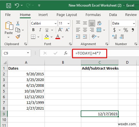 【保存版】Excelで日付の加算・減算をマスター!日数・週数・月数・年数の計算方法をステップ解説