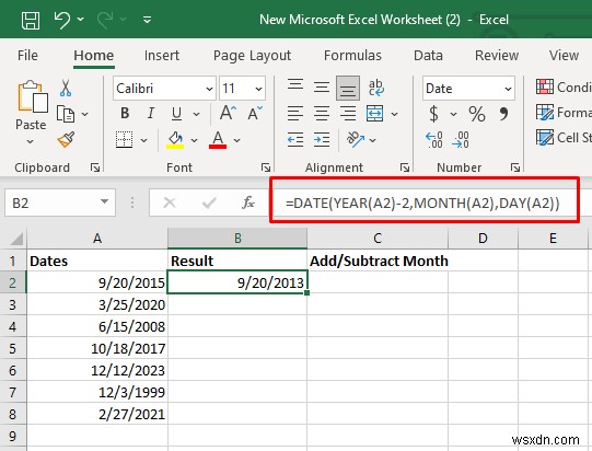 【保存版】Excelで日付の加算・減算をマスター!日数・週数・月数・年数の計算方法をステップ解説