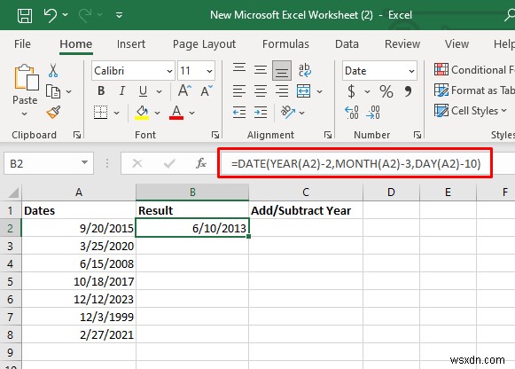 【保存版】Excelで日付の加算・減算をマスター!日数・週数・月数・年数の計算方法をステップ解説
