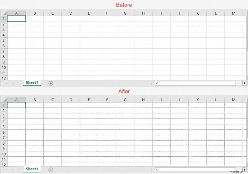 【Excel】線を太く強調する方法|罫線・目盛線・図形の線を見やすくするテクニック