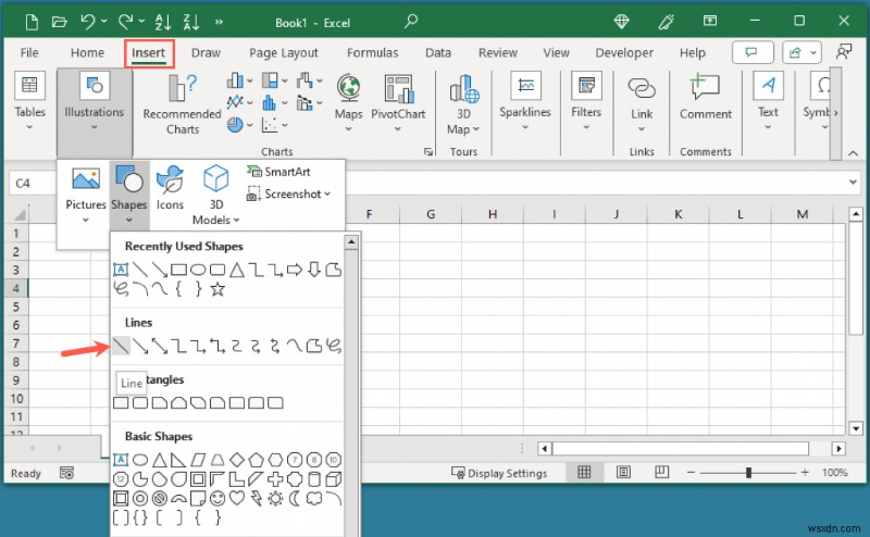 【Excel】線を太く強調する方法|罫線・目盛線・図形の線を見やすくするテクニック