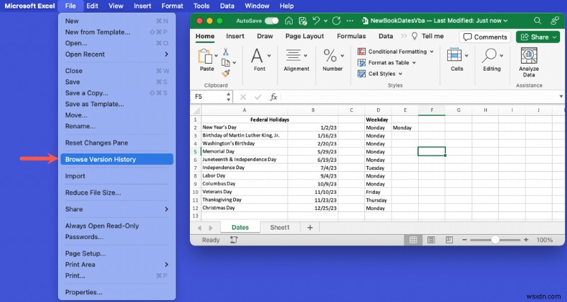 Excelのバージョン履歴を使いこなす方法|過去のワークブックを簡単に表示・復元