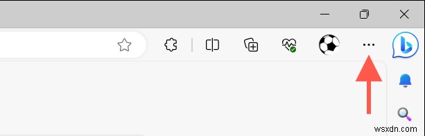 Microsoft EdgeのBing Chatボタンを簡単に削除する方法