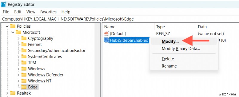 Microsoft EdgeのBing Chatボタンを簡単に削除する方法