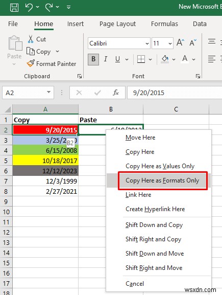 Excelのセル書式を簡単にコピーする5つの方法を徹底解説