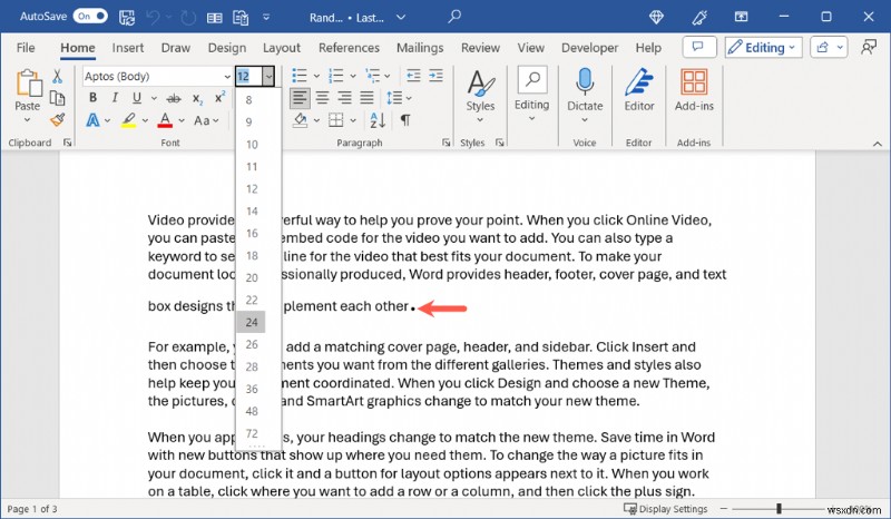 Microsoft Wordでピリオドを大きくする方法｜手動・一括変更の手順を徹底解説