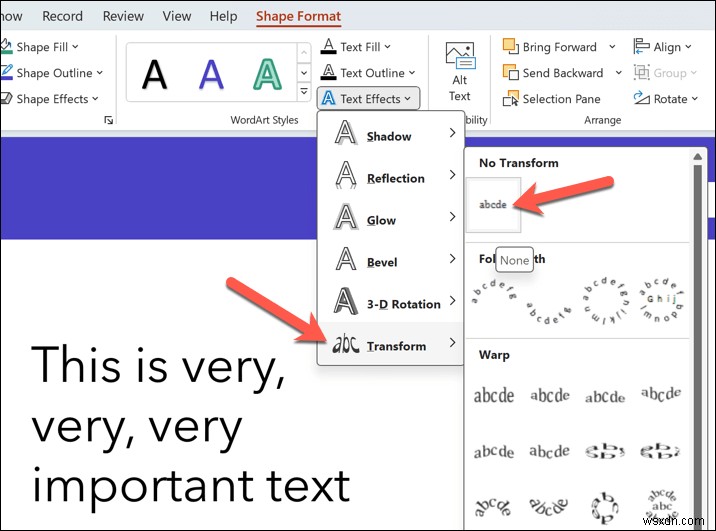 PowerPointで文字を曲線にする方法：スライドを魅力的に演出するステップバイステップガイド