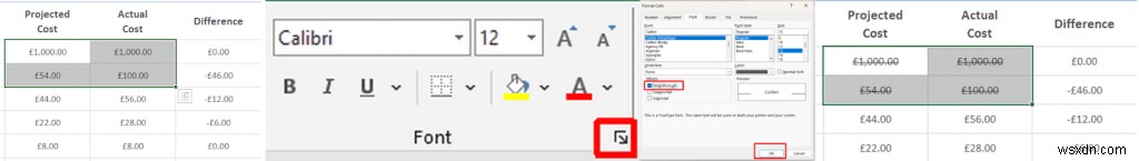 Excelで取り消し線を引く方法|完了したタスクの管理を簡単にするテクニック