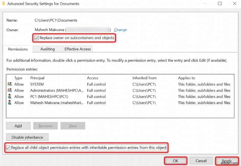 Windows 10/11で「コンテナ内のオブジェクトの列挙に失敗しました」エラーを解決する方法