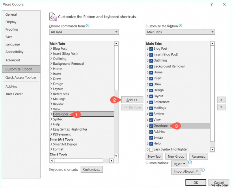 Microsoft Word の「開発」タブを有効にして使いこなす方法|Windows・Mac対応クイックガイド