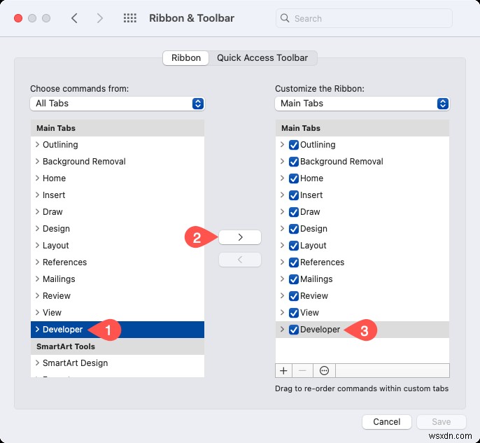 Microsoft Word の「開発」タブを有効にして使いこなす方法|Windows・Mac対応クイックガイド