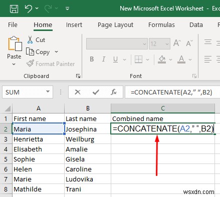 Excelで姓と名を1つのセルに結合する方法|CONCATENATE・TEXTJOIN・フラッシュフィル徹底解説
