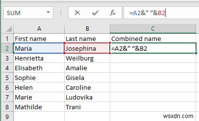 Excelで姓と名を1つのセルに結合する方法|CONCATENATE・TEXTJOIN・フラッシュフィル徹底解説