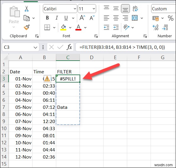 Excelの#SPILL!エラーを解決する方法|原因と対処法をステップごとに解説