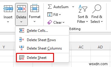 Microsoft Excelでワークシートを削除する7つの方法を徹底解説