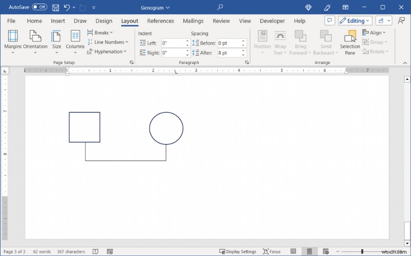 Microsoft Wordでジェノグラムを作成する方法：ステップバイステップ完全ガイド