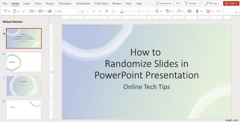 PowerPointスライドのシャッフル方法|手動操作とVBAマクロでランダムなプレゼンを実現