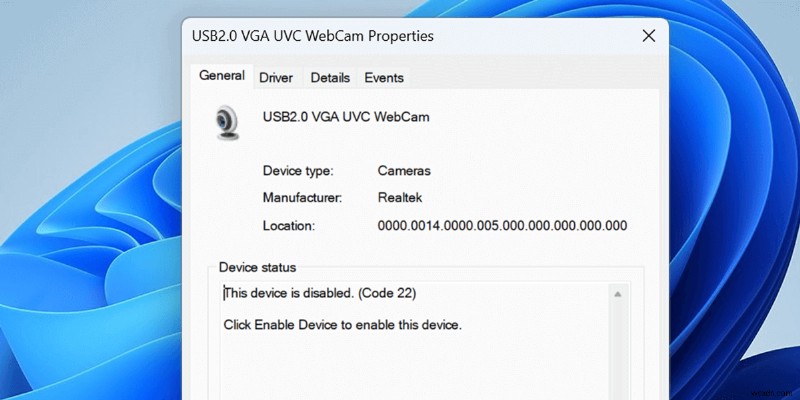 Windows 10/11で「このデバイスは無効になっています(コード22)」エラーを解決する方法