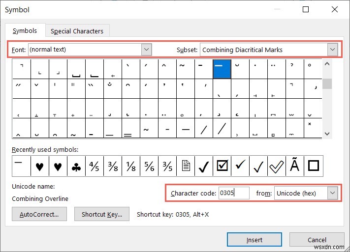 Microsoft WordでXバー（X̄）記号を入力する方法：WindowsとMac対応の簡単な手順