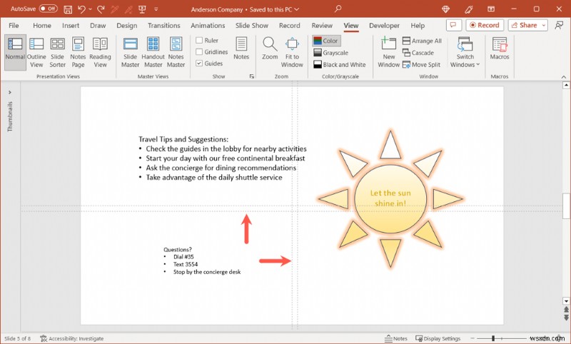 PowerPointでスライドとテキストの余白を調整して、プロフェッショナルなプレゼンに仕上げる方法