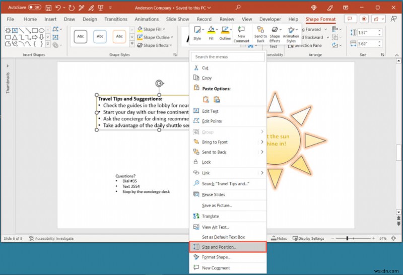PowerPointでスライドとテキストの余白を調整して、プロフェッショナルなプレゼンに仕上げる方法