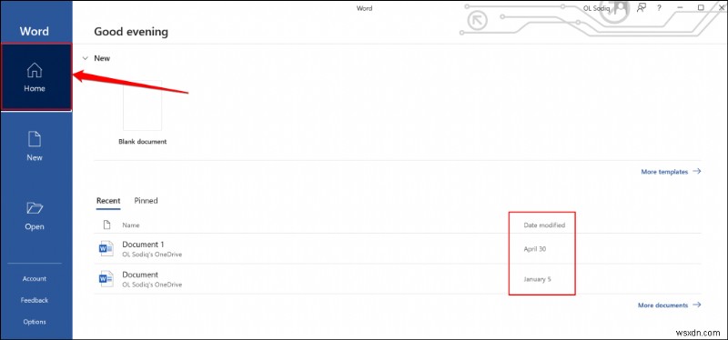 WindowsでWord文書の作成日・更新日を確認・挿入する方法