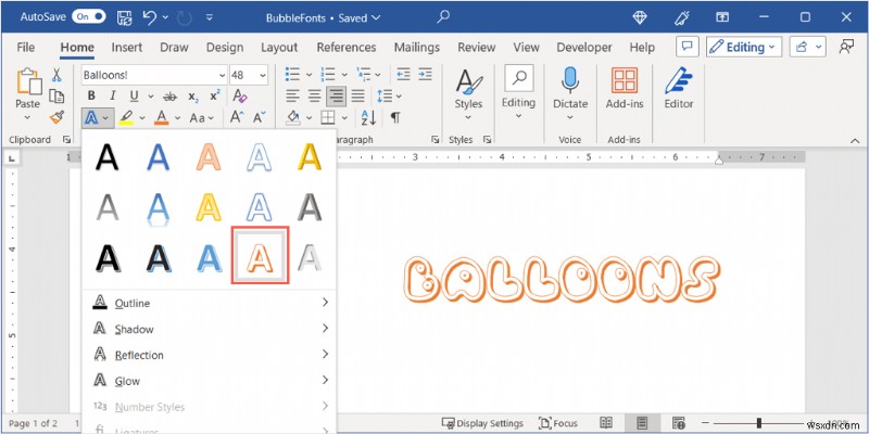 Microsoft Wordでバブル文字(バブルレター)を作る方法|初心者向けステップバイステップガイド