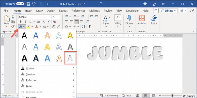 Microsoft Wordでバブル文字(バブルレター)を作る方法|初心者向けステップバイステップガイド