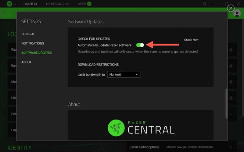 Razerデバイスを最高の状態に保つ方法:WindowsでRazer Synapseを最新版に更新する手順