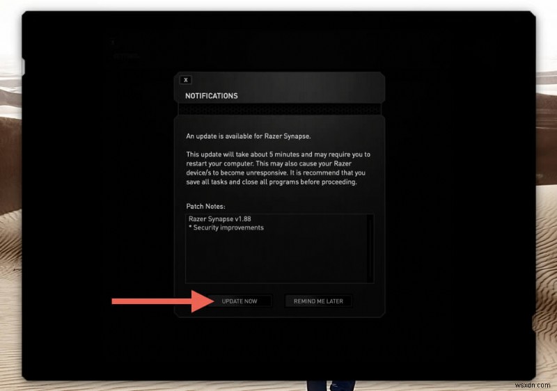 Razerデバイスを最高の状態に保つ方法:WindowsでRazer Synapseを最新版に更新する手順