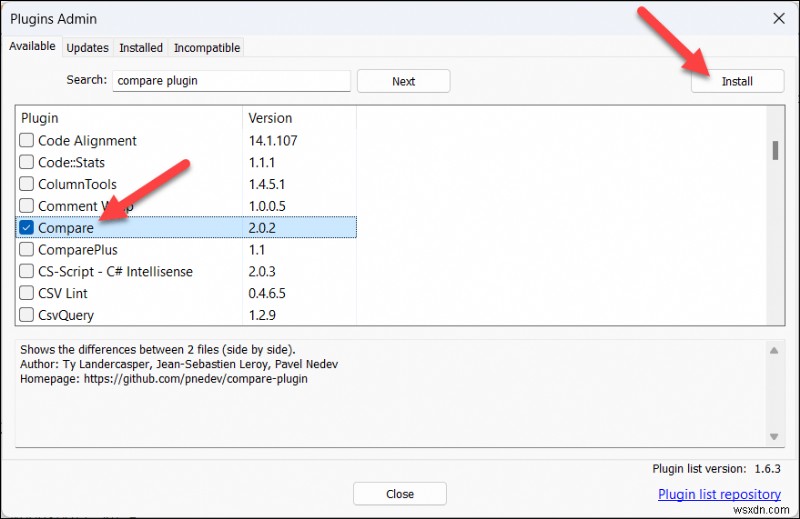Notepad++で2つのファイルを比較する方法|Compareプラグインの使い方を徹底解説