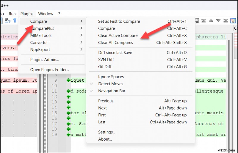 Notepad++で2つのファイルを比較する方法|Compareプラグインの使い方を徹底解説