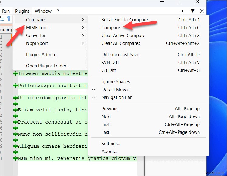 Notepad++で2つのファイルを比較する方法|Compareプラグインの使い方を徹底解説