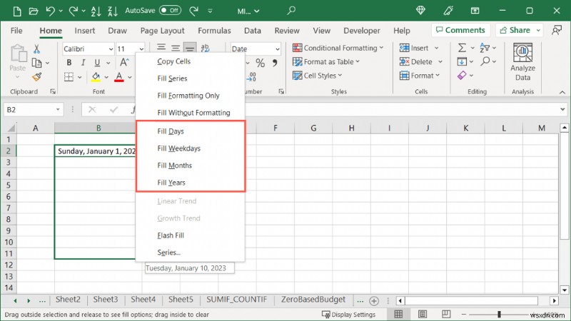 Excelのオートフィル活用術:リスト・日付・数列まで自動入力で作業時間を大幅短縮