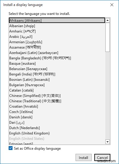 Outlookのタイムゾーンと言語設定を簡単に変更する方法