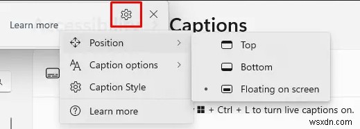 Windows 11のライブキャプション機能とは？有効化・無効化の方法とカスタマイズ術