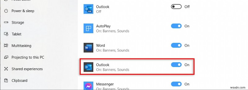 Outlookの通知がWindows 10/11で表示されないときの対処法8選